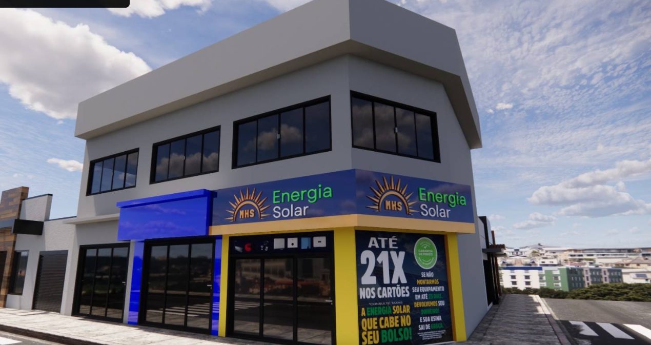 Loja e sede da MHS Energia Solar em Catalão-GO
